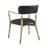 Bittor Faux Leather Armchair-319004838