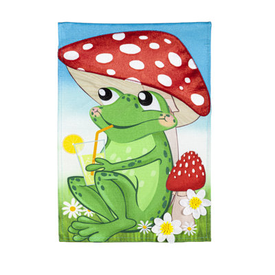 Drapeau de jardin en polyester 18 po x 13 po Gioacchino