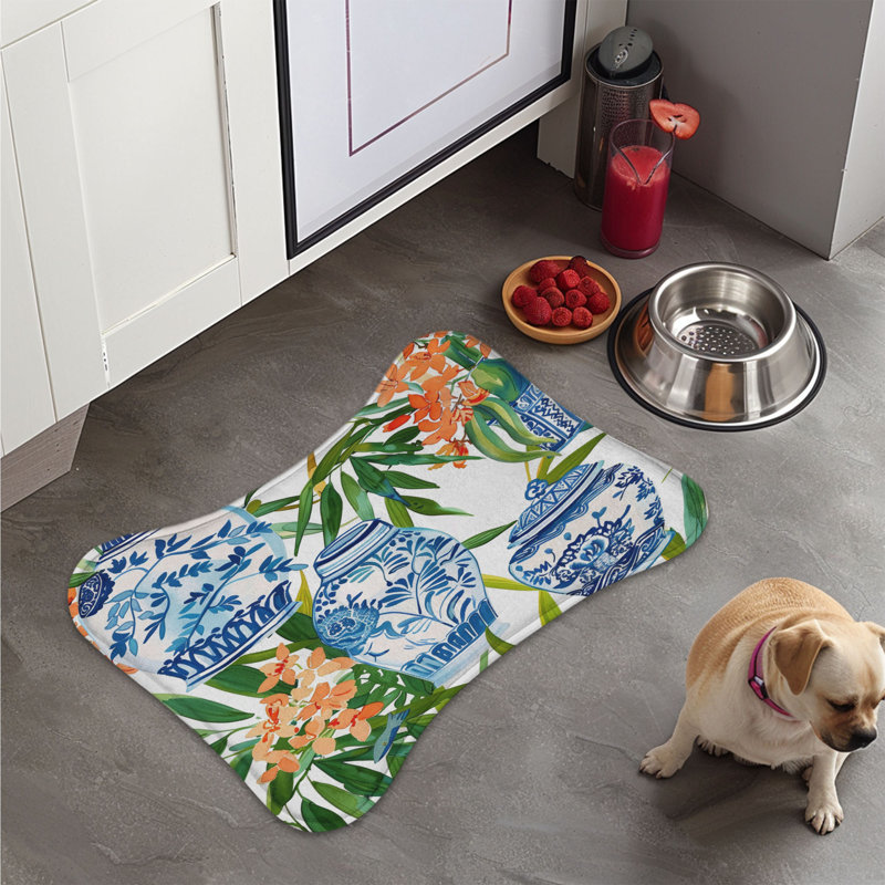 Bamboo Essence - Tapis d'alimentation en os 1 pièce, XL (18 po)