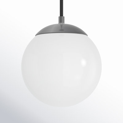 Meri Single Light Glass Dimmable LED Pendant