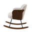 Chaise berçante rembourrée Valera-1842080243