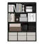 Viergeline 79.5cm W Manufactured Wood Shelving Unit-836755512