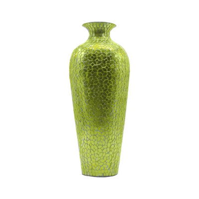 Iesha 20 Inch Glass Floor Vase
