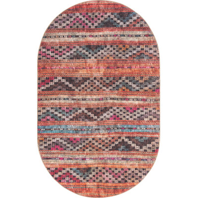 Tapis traditionnel de couleur rouge Mauri