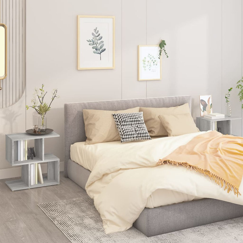 50cm W Bedside Table