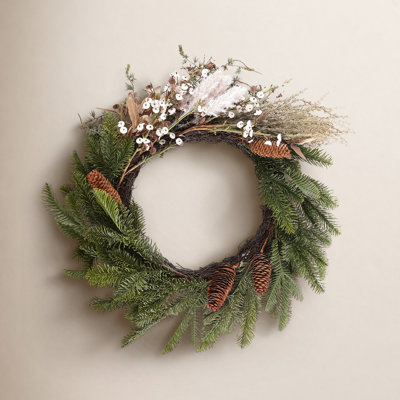 21'' Plastic Wreath