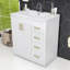 Meuble-lavabo simple en bois avec lavabo en céramique, armoire et tiroirs de rangement Whittier-2009915596-2002431739