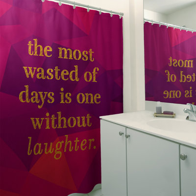 Shower Curtain and Liner Included