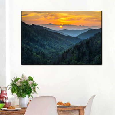 " Smoky Mountains National Park Canvas Print "