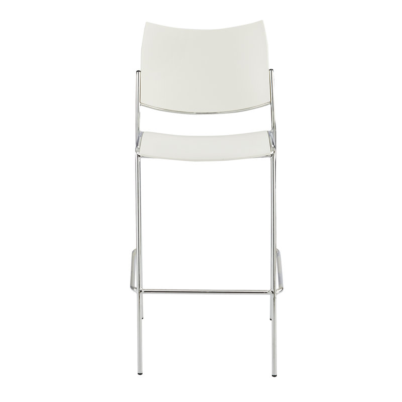 Tabouret empilable Escalate, Blanc