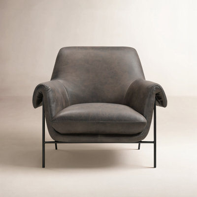 Ambroise Metal Frame Club Chair