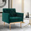 Gus Velvet Armchair-1296557522