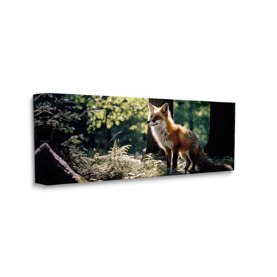 " Fox In Sunlit Forest " by Ray Powers