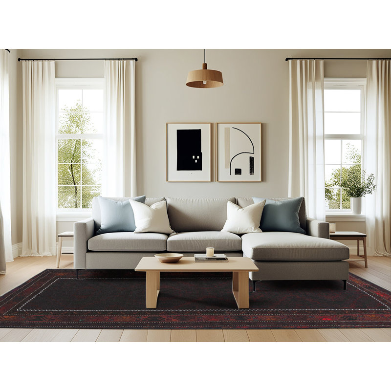 Cheatom Southwestern Indoor Rug, Rectangle 6' x 9'