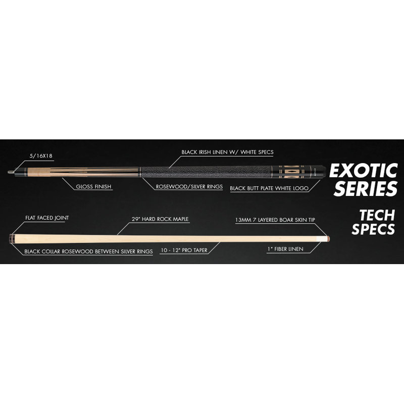 Action Exotic Pool Cue, 20 oz.