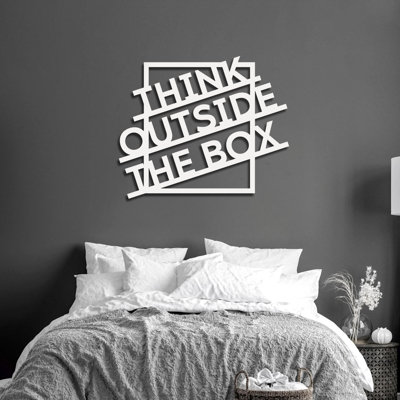 Think Outside The Box Wall Art