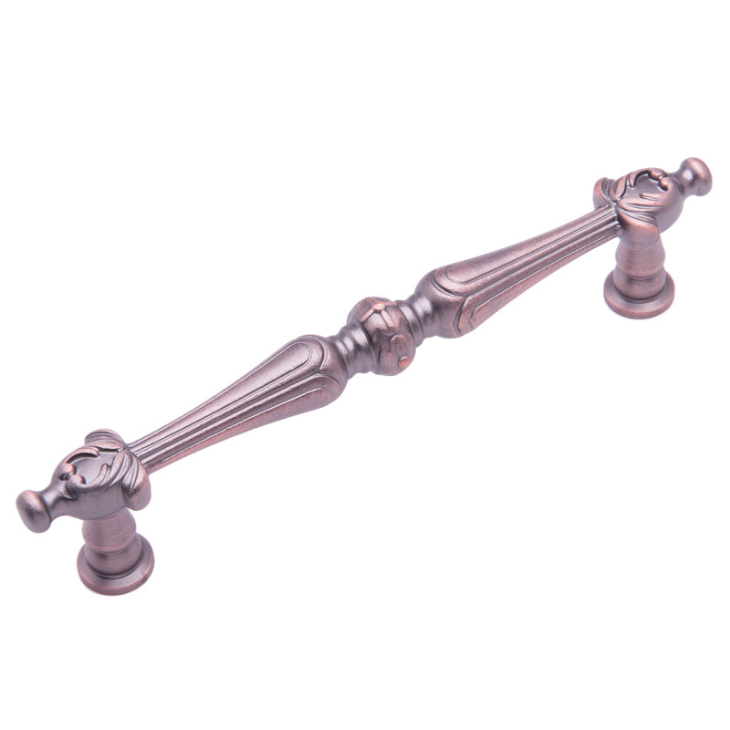 Poignée barre 5 po Augustine, Distressed Copper