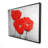 Three Poppies Print On Canvas