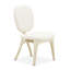 Camellia Field Caramel Upholstered Stool