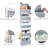 Ovis Fabric Overdoor Organizer