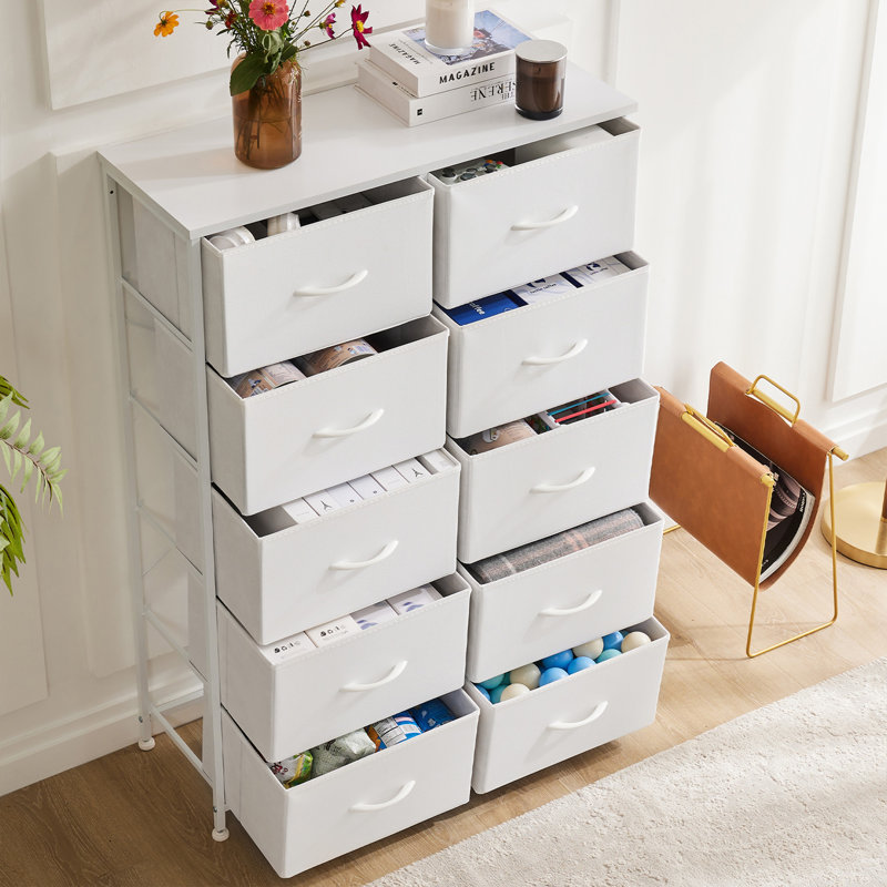 Commode haute, Blanc
