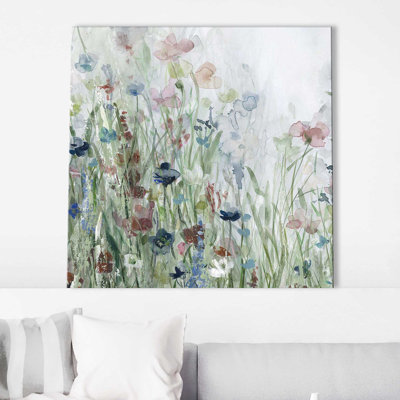 «Wildflower Fields» par Carol Robinson - peinture sur toile tendue