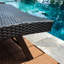 Chaise longue longue inclinable 76 po Ragena - noir