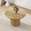 Table de salle à manger élégante à colonne romaine avec rangement double couche