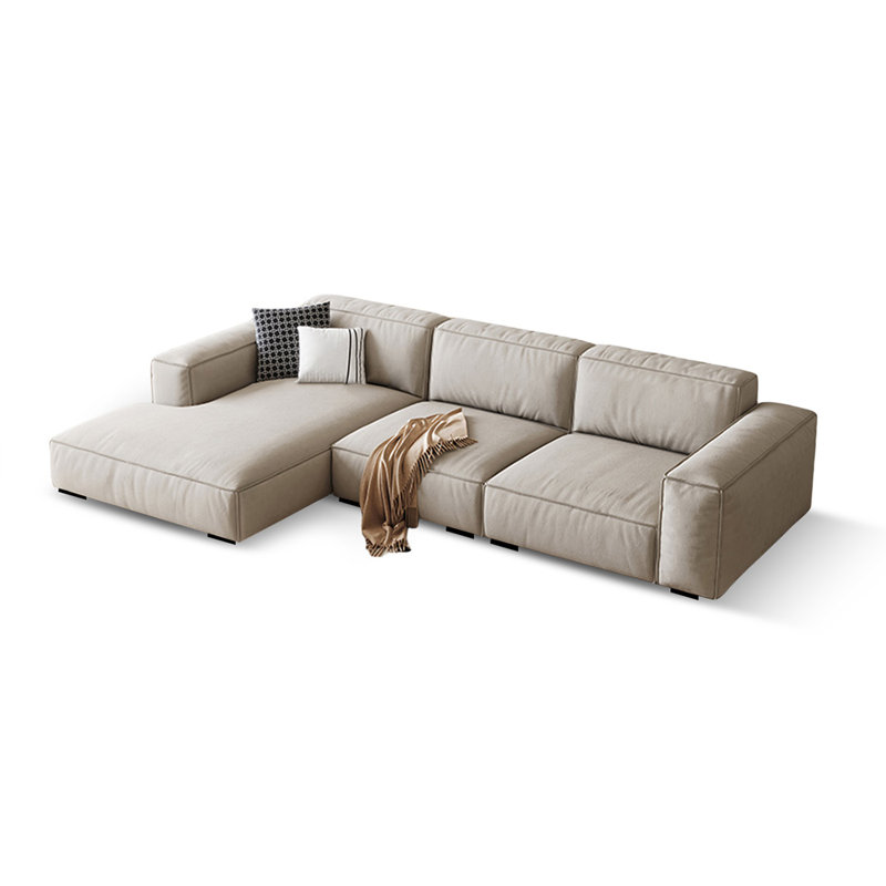 Canapé modulaire 3 pièces rembourré, Orienté à gauche (vu de face)