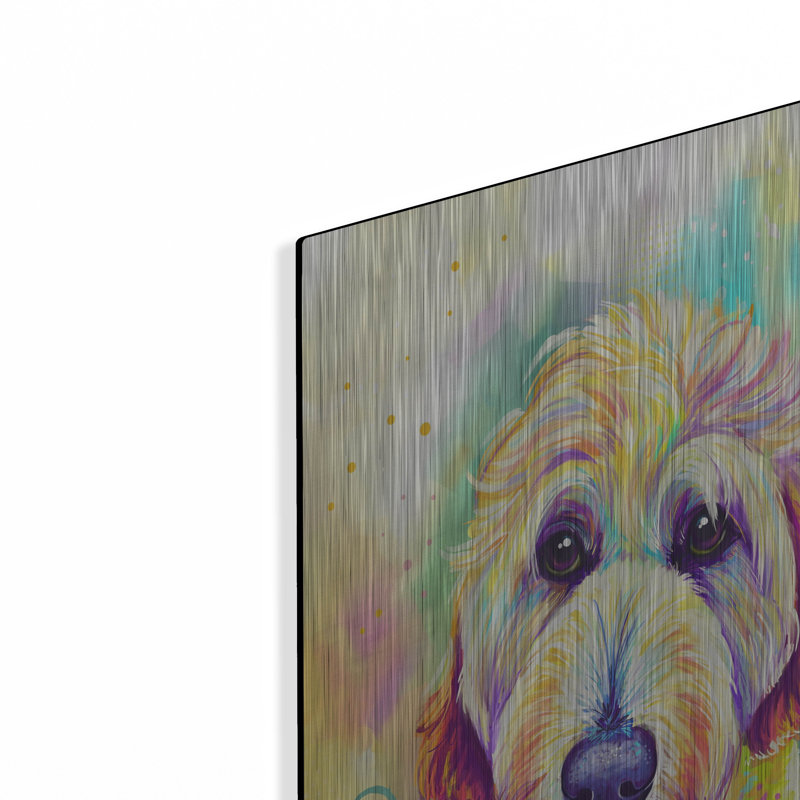 "Pop Art Goldendoodle 2" par Furbaby Affiliates, H 24 po x l 16 po