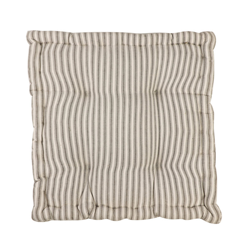 Helgi Indoor / Outdoor Striped Square Floor Cushion