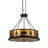 Nuneaton 8 - Light Dimmable Drum Chandelier