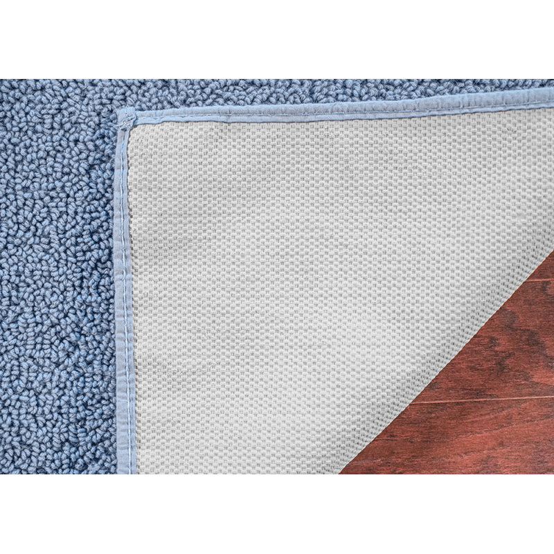 Tapis pour salle de bain Roanoke, Bleu ciel, 24 po x 40 po