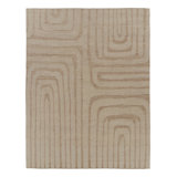 Modern One-of-a-Kind 12'5X16'3 Hand Knotted Area Rug