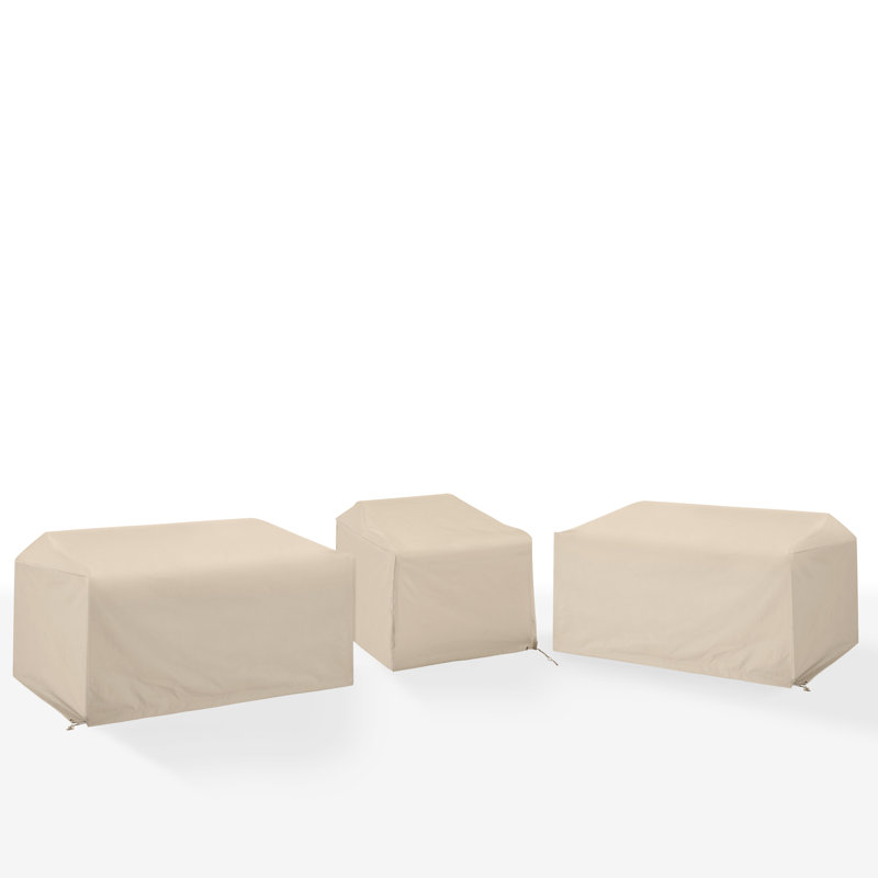 Furniture Covers Outdoor Conversation Set Cover, Tan