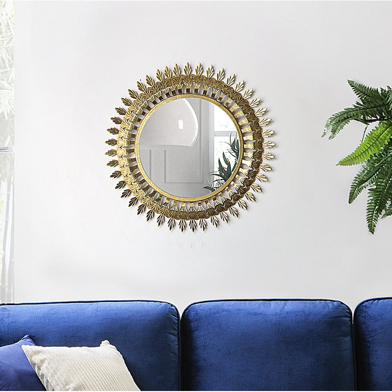 Cassian Metal Flat Wall Mirror