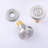 Multifunctional Complete Shower System Wall Mount Rain Shower Head with Body Jets & Rough-In Valve-88968052