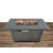 Steel Propane/Natural Gas Outdoor Fire Pit Table With Lid-1138171190