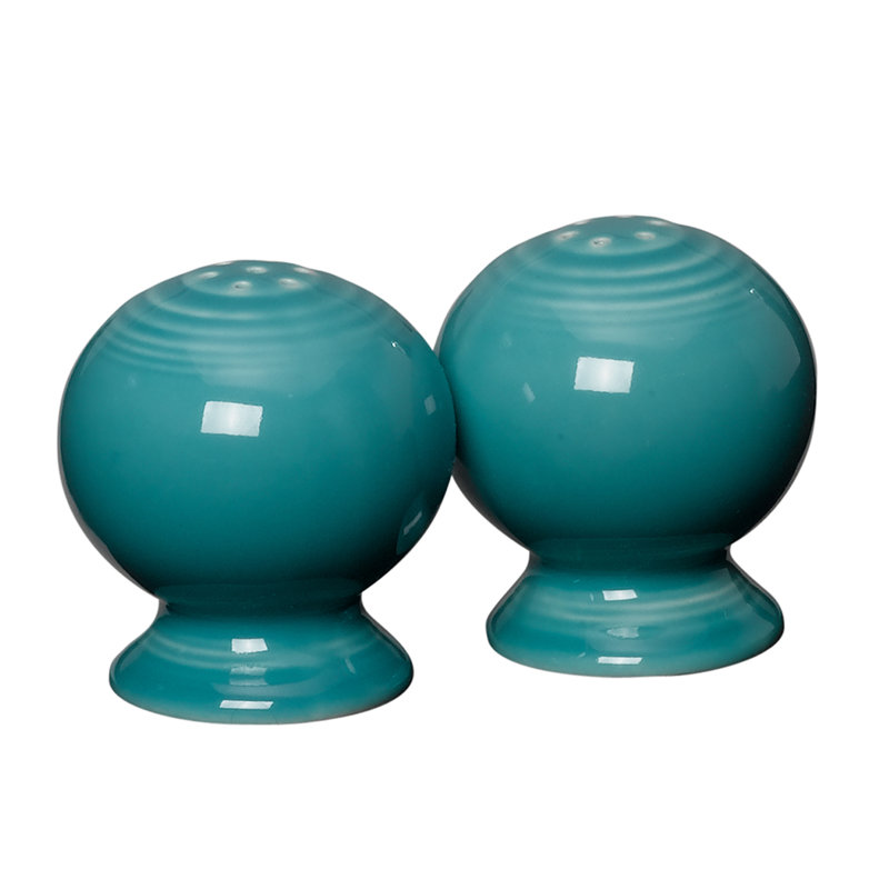 Ensemble salière et poivrière Fiesta, Turquoise