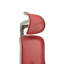 Saif Polyester Office Chair with Headrest-1961302999
