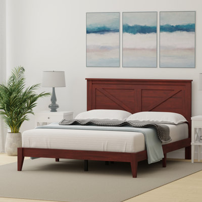 Marksbury Solid Wood Platform Bed