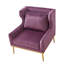 Fauteuil avec accoudoirs et canapé simple-1377501403