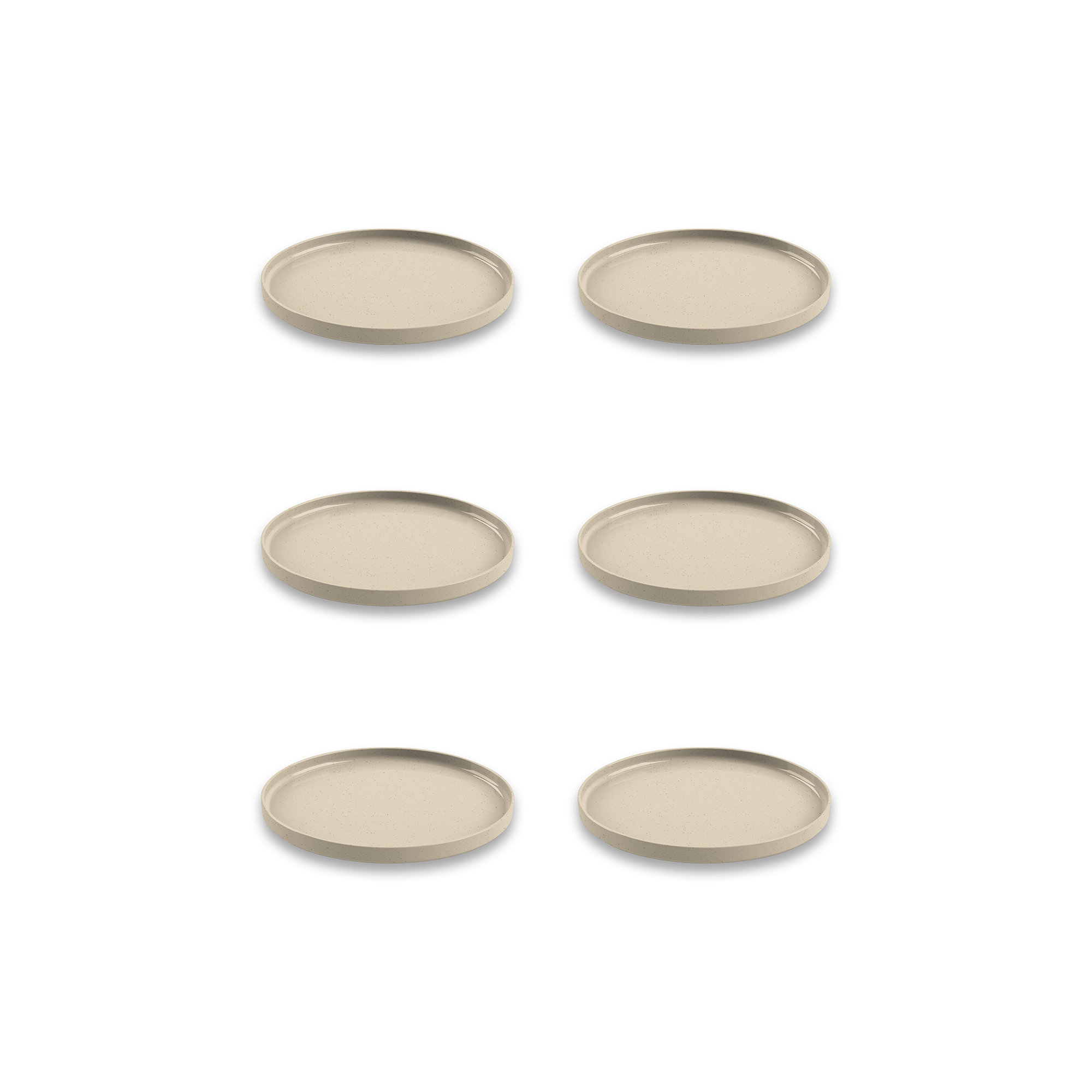 Palermo Bamboo Merge Salad Plate - Natural - 8.5", Natural