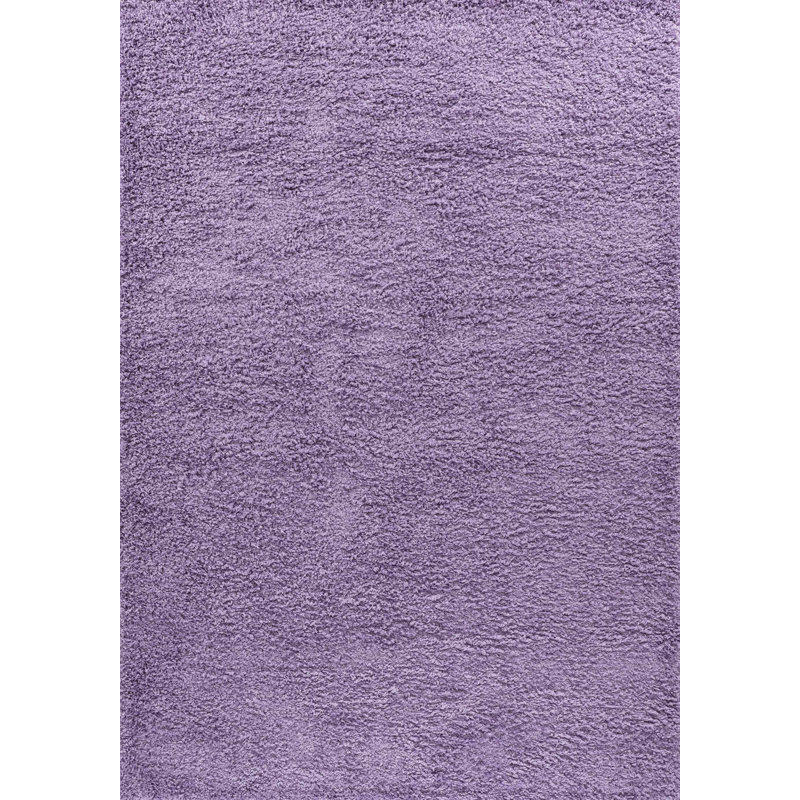 Esterly Solid Colour Shag Area Rug, Rectangle 120 x 170cm