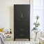 Armoire en métal avec 2 tiroirs et tringle-1717542712