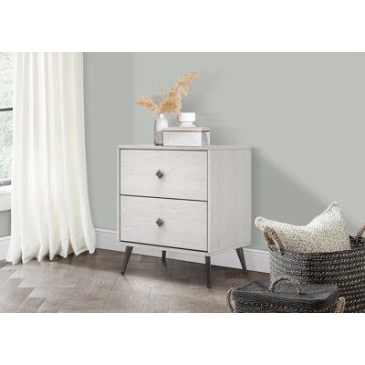 Table de chevet 2 tiroirs Thomasina
