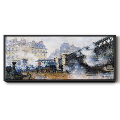 Saint- Framed Canvas
