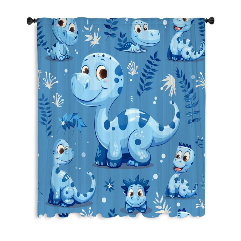 Faira Sheer Curtain Single Panel, 53'' W x 99'' L