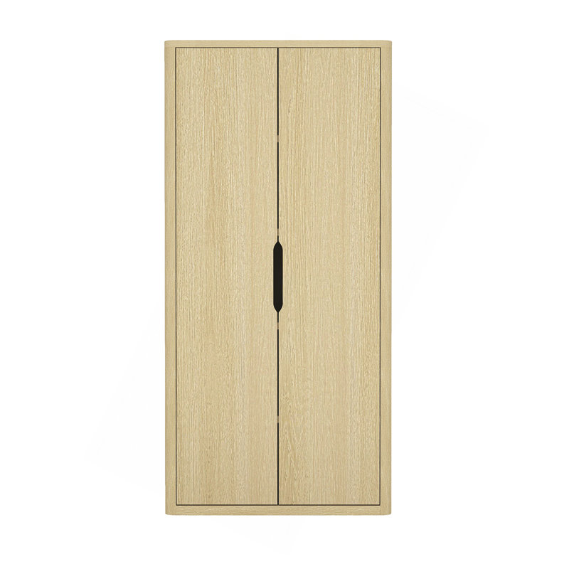 Rivington 38" Bookcase Cabinet, Oak