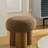 Mushroom Stool, Cushion, Wooden Barrel PVC Pipe（Only One Ottoman )-386958159-386958157